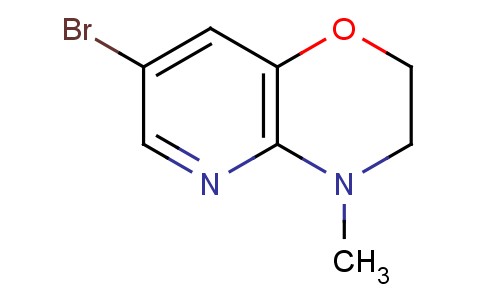 7-bromo-4-methyl-3,4-dihydro-2H-pyrido[3,2-b][1,4]oxazine