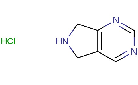 6,7-Dihydro-5H-pyrrolo[3,4-d]pyrimidine hydrochloride