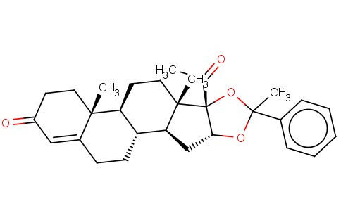 16α,17α-二羟基-孕甾-4-烯-3,20-二酮-16,17-苯乙酮缩酮