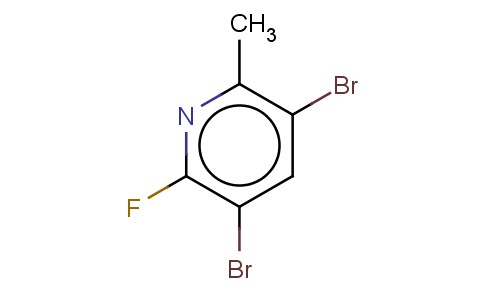 3,5-Dromo-2-fluoro-6-methylpyridine