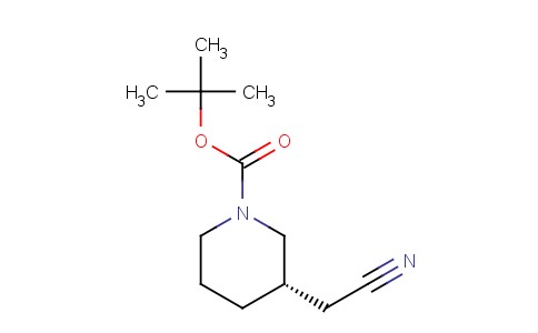 (S)-1-BOC-3-哌啶乙腈