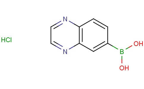Benzopyrazine-6-boronic acid hydrochloride