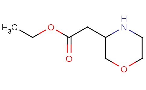 Morpholin-3-yl-acetic acid ethyl ester