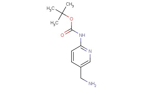 2-(BOC-氨基)-5-(胺甲基)吡啶