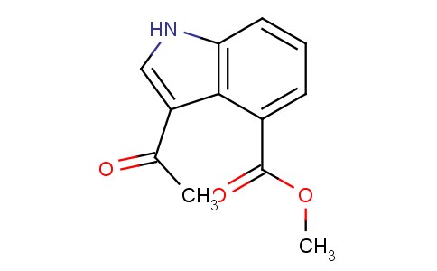 3-Acetyl-1H-indole-4-carboxylic acid methyl ester