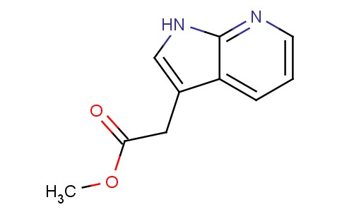 (1H-pyrrolo[2,3-b]pyridin-3-yl)-acetic acid methyl ester