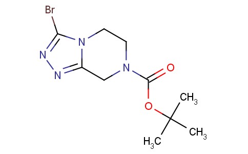 Tert-butyl 3-bromo-5,6-dihydro-[1,2,4]triazolo[4,3-a]pyrazine-7(8H)-carboxylate