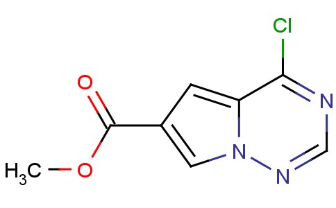 4-Chloropyrrolo[2,1-f][1,2,4]triazine-6-carboxylic acid methyl ester