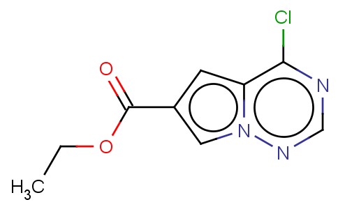 ethyl 4-chloropyrrolo[1,2-f][1,2,4]triazine-6-carboxylate