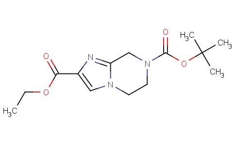 7-Tert-butyl 2-ethyl 5,6-dihydroimidazo[1,2-a]pyrazine-2,7(8H)-dicarboxylate