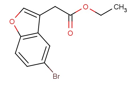 2-(5-溴苯并呋喃-3-基)乙酸乙酯