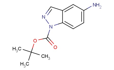 5-Amino-indazole-1-carboxylic acid tert-butyl ester