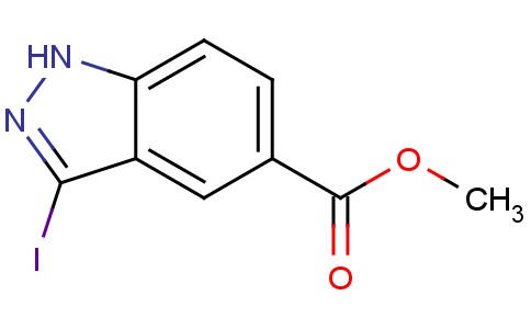 3-Iodo-1H-indazole-5-carboxylic acid methyl ester