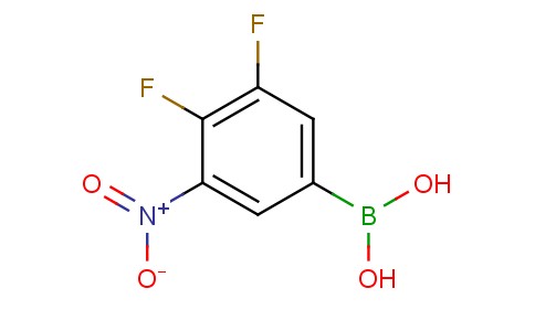 3,4-二氟-5-硝基苯硼酸