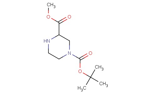 1--BOC-3-哌嗪甲酸甲酯