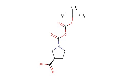(R)-1-Boc-3-羧基吡咯烷甲酯