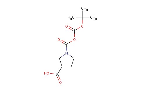 (S)-1-Boc-3-羧基吡咯烷甲酯