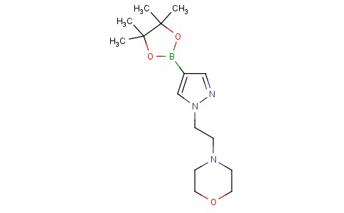 4-(2-(4-(4,4,5,5-Tetramethyl-1,3,2-dioxaborolan-2-yl)-1H-pyrazol-1-yl)ethyl)morpholine