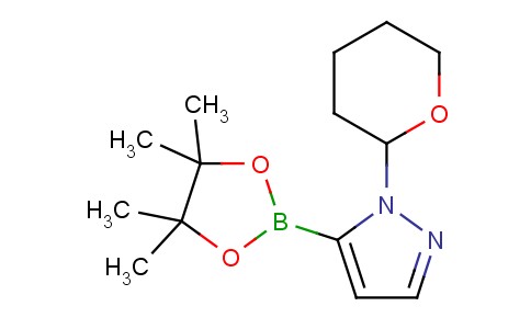 1-(2-四氢吡喃基)-1H-吡唑-5-硼酸频哪酯,95%
