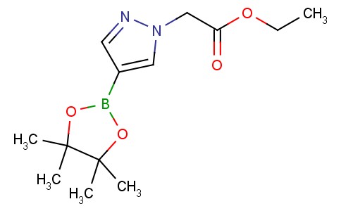 ethyl 2-(4-(4,4,5,5-tetramethyl-1,3,2-dioxaborolan-2-yl)-1H-pyrazol-1-yl)acetate