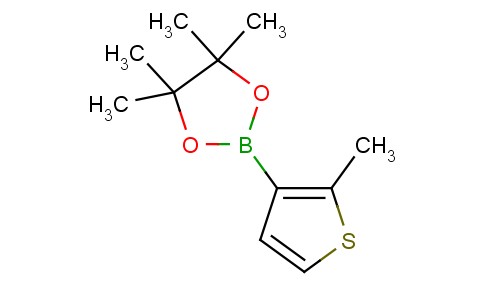 4,4,5,5-Tetramethyl-2-(2-methylthiophen-3-yl)-1,3,2-dioxaborolane