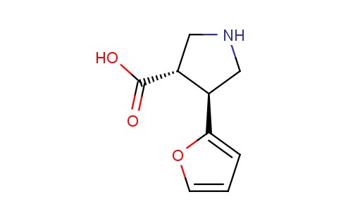 (3S,4S)-4-(呋喃-2-基)吡咯烷-3-羧酸