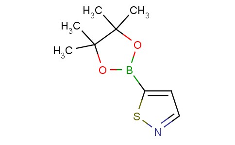 5-(4,4,5,5-四甲基-1,3,2-二氧杂环戊硼烷-2-基)异噻唑
