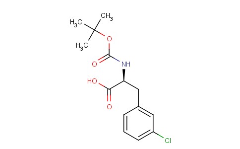 N-叔丁氧羰基-L-3-氯苯丙氨酸