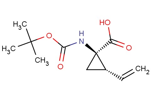 (1r,2s)-1-叔丁氧羰基氨基-2-乙烯基環丙烷甲酸