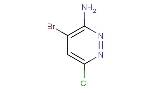 3-Amino-4-bromo-6-chloropyridazine 