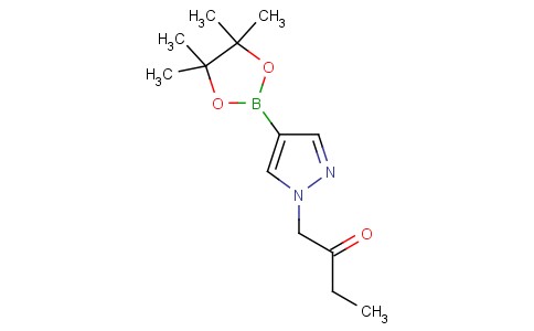 1-[4-(4,4,5,5-四甲基-1,3,2-二噁硼烷-2-基)-1H-吡唑-1-基]-2-丁酮
