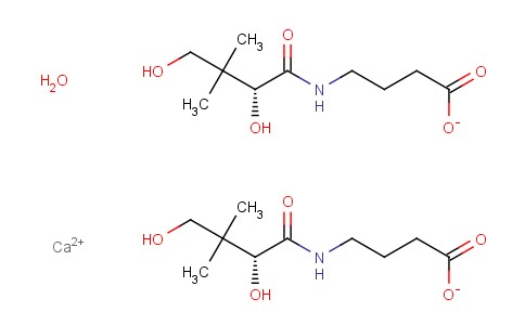 Calcium (R)-4-(2,4-dihydroxy-3,3-dimethylbutanamido)butanoate hydrate