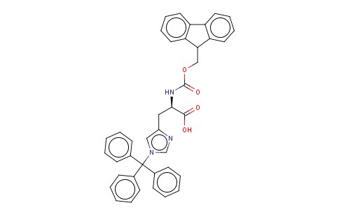 N-芴甲氧羰基-N'-三苯甲基-D-组氨酸