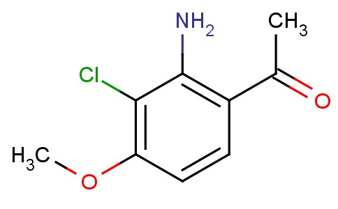 1-(2-amino-3-chloro-4-methoxyphenyl)ethanone