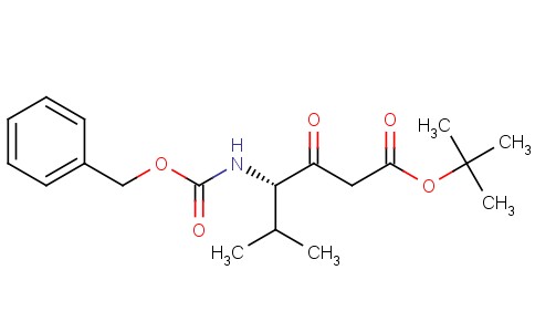 (S)-4-(CBZ-氨基)-3-氧代-5-甲基己酸叔丁酯
