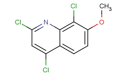 2,4,8-trichloro-7-methoxyquinoline