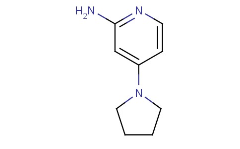 2-氨基-4-(1-吡咯烷基)吡啶