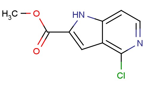 Methyl 4-Chloro-5-azaindole-2-carboxylate