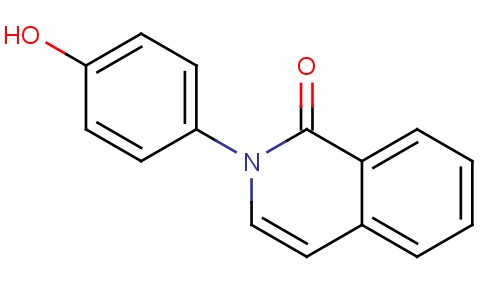 2-(4-Hydroxyphenyl)-2H-isoquinolin-1-one