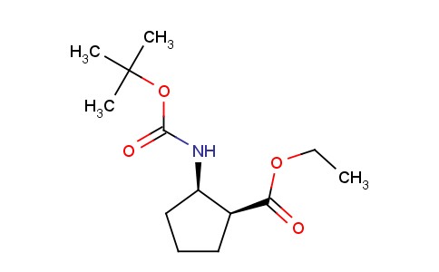 Ethyl (1S,2R)-2-(Boc-amino)cyclopentanecarboxylate
