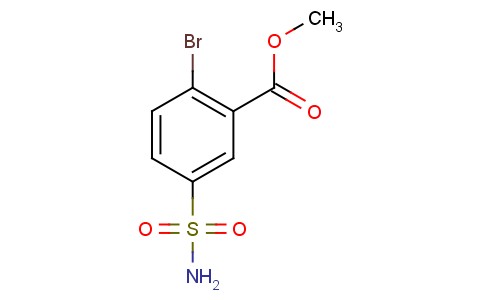 2-溴-5-氨基磺酰基苯甲酸甲酯
