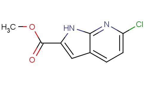 methyl 6-chloro-1H-pyrrolo[2,3-b]pyridine-2-carboxylate