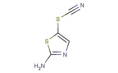 5-thiocyanatothiazol-2-amine