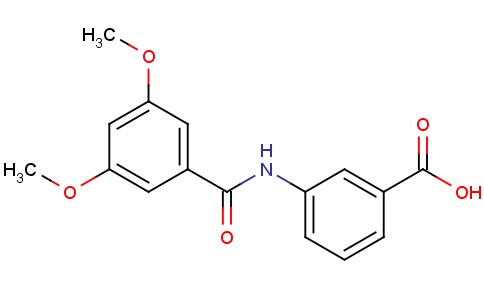 3-(3,5-dimethoxybenzamido)benzoic acid