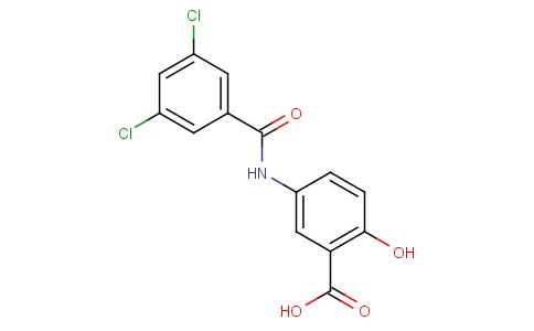 5-[(3,5-二氯苄基)氨基]-2-羟基-苯甲酸