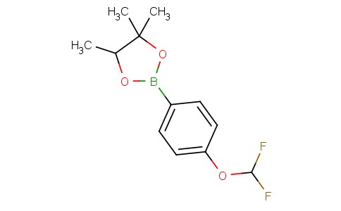 2-(4-(Difluoromethoxy)phenyl)-4,4,5-trimethyl-1,3,2-dioxaborolane