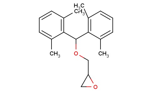 2-((bis(2,6-dimethylphenyl)methoxy)methyl)oxirane