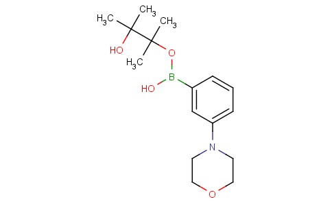 3-Hydroxy-2,3-dimethylbutan-2-yl hydrogen 3-morpholinophenylboronate