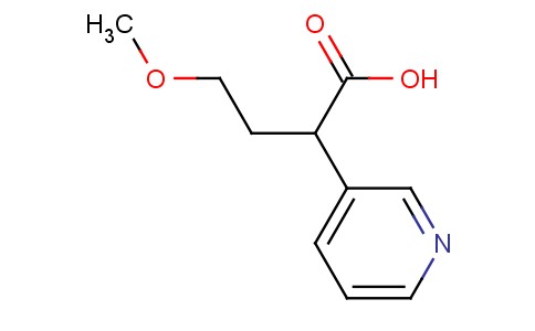 4-methoxy-2-pyridin-3-ylbutanoic acid
