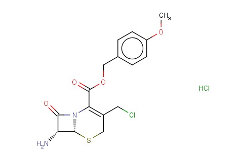 7-Amino-3-chloromethyl-3-cephem-4-carboxylic Acid p-Methoxybenzyl Ester Hydrochloride
